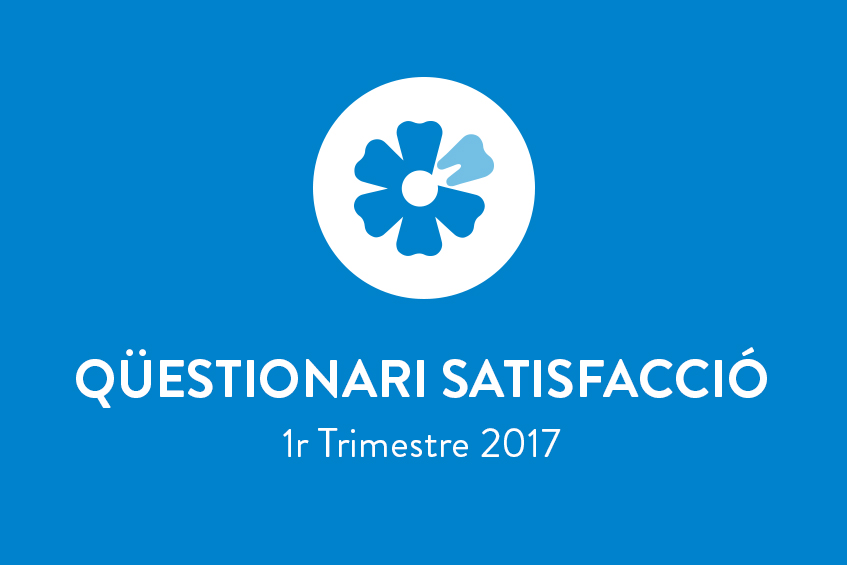 Enquesta satisfacció primer trimestre 2017